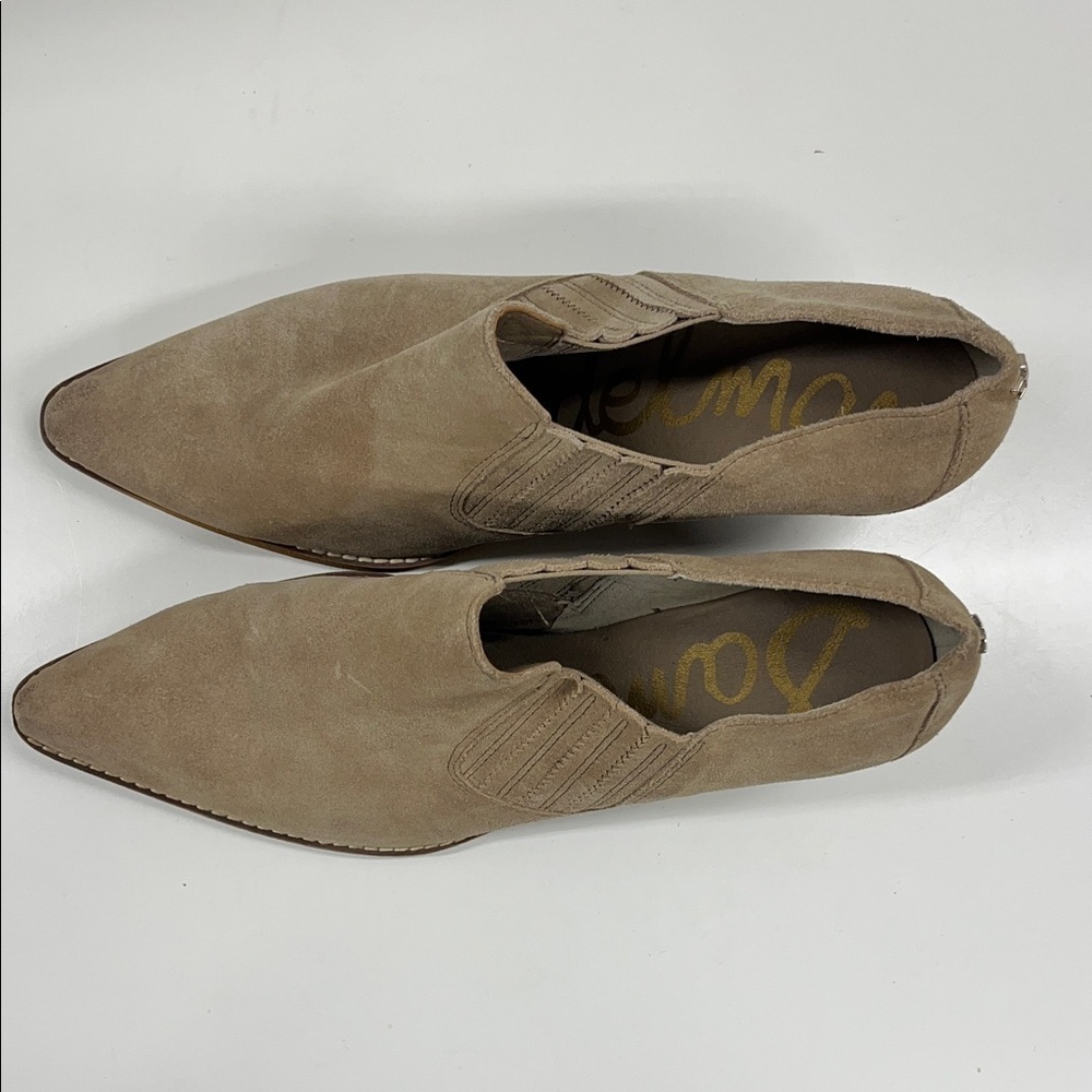 Sam Edelman Walton Beige Booties Size 9.5 - Picture 5 of 10